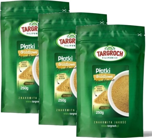 Neaktívne kvasnicové vločky 250g Targroch