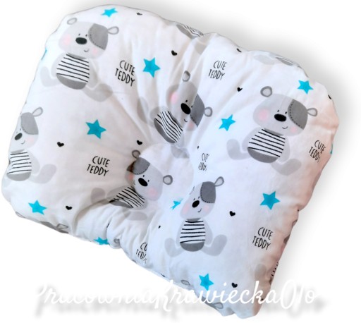 PROFILOVANÝ VANKÚŠEK do detského kočíka BEAR MOUSE