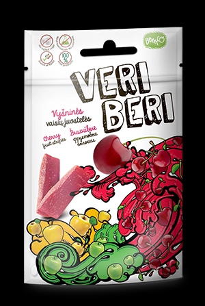 Veri Beri Čerešňové ovocné želé 50g