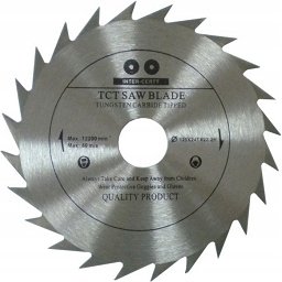 Štít bez widia 125mm x 22mm x 24T
