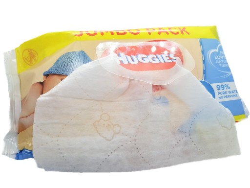 AQUA PURE HUGGIES 72 vodou vlhčené obrúsky