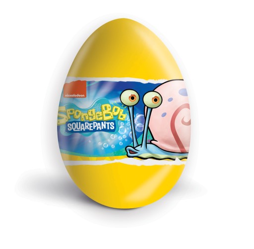 ČOKOLÁDOVÉ PREKVAPENIE VAJCIA SPONGEBOB 3-BAL