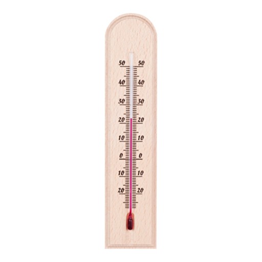 IZBOVÝ TEPLOMER -20 až 50°C drevený Browin