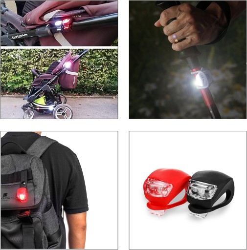 Osvetlenie bicyklov Svetlá na bicykle