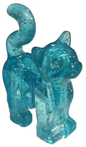 LEGO 13786 CAT MAČATÁ Glitter Tr. L. Modrá NOVINKA (1 g)
