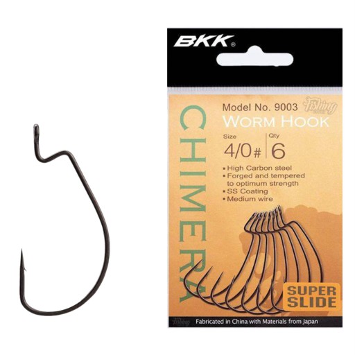 BKK Chimera ofsetové háčiky veľkosť 4/0, 6 ks