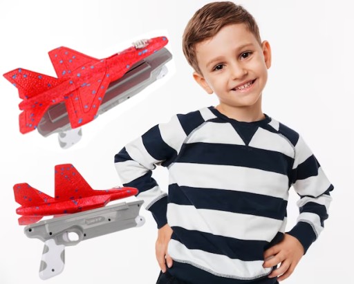 V2 KLZÁR LIETADLO S VYPÚŠŤOVAČOM STYROFOAM DETI SKY FIGHTER.