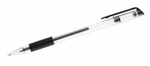 Gélové pero s 0,5 mm náplňou Black 6 ks