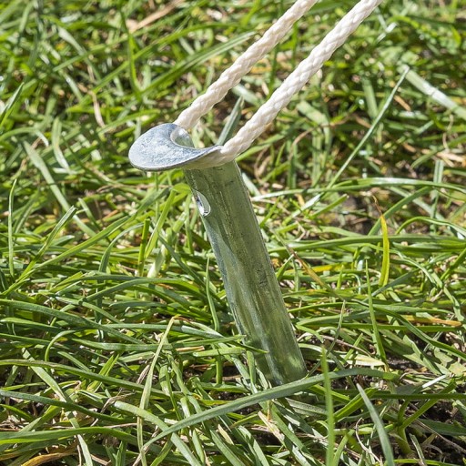 Čapový stanový kolík predsiene 30cm, pozinkovaná oceľ