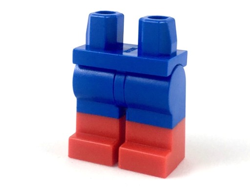 Lego New Legs Feet Blue Topánky 970c00pb0420