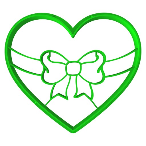 Forma na vykrajovanie srdiečok na Valentína 24