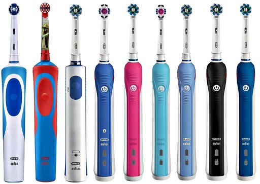 TIPY náhradné hlavice PRE ZUBNÉ KEFKY ORAL-B mnohých modelov zubných kefiek