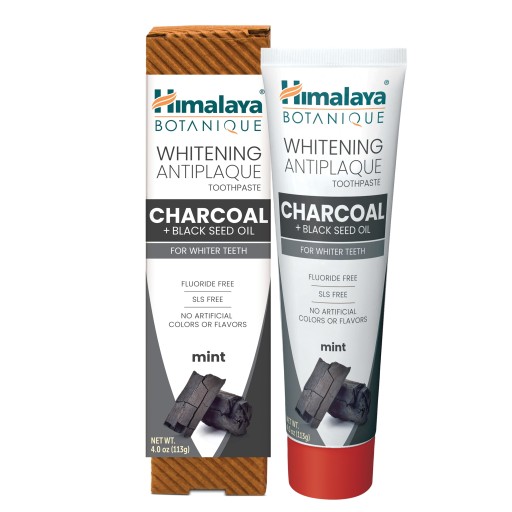 Himalaya Botanical Whitening paste Aktívne uhlie Olej z čiernej rasce 113g