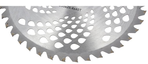 Nožová pílka na kosu, 40-zubový kotúč na kosu