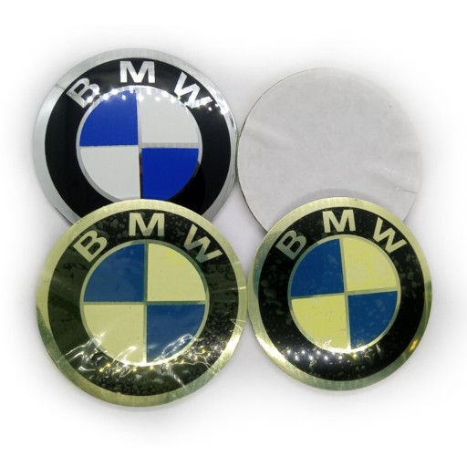 NÁLEPKA ZNAKU LOGO NÁLEPKA BMW 65 mm MODRÁ