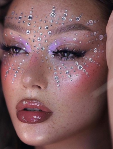 CRYSTALS FACE samolepky kamienky DIAMANTY