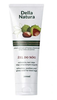 Gél na nohy Della, rastlinný extrakt z pagaštanu konského, 200 ml