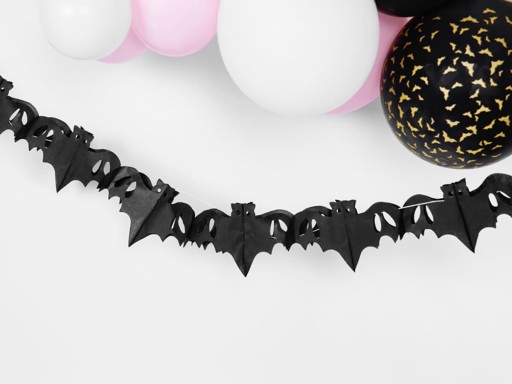Girlanda Halloween dekorácia Netopier 400cm