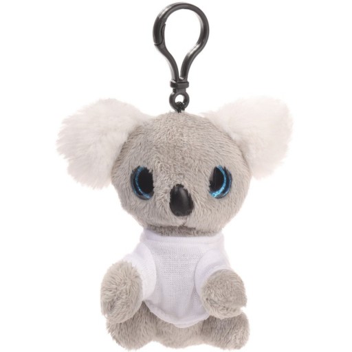PLYŠOVÁ KĽÚČENKA, prívesok maskota MEDVEĎ KOALA