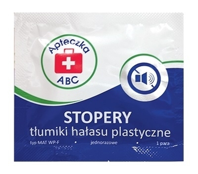 Tlmiče hluku, plastové dorazy, 1 pár