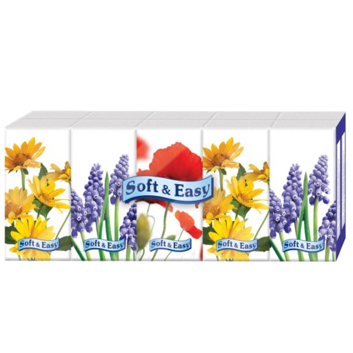 Soft Easy WIPES, biela, 3 vrstvy, 10x9, JEMNÉ A SILNÉ