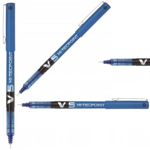 V5 HI-TECPOINT jemná linka 0,5 mm modrá Pilot