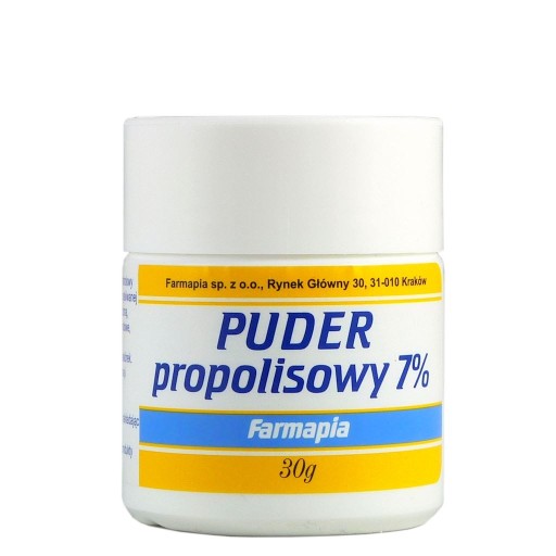 Púder na podráždenie pokožky a vyrážky s propolisom 7% 30g Farmapia upokojuje