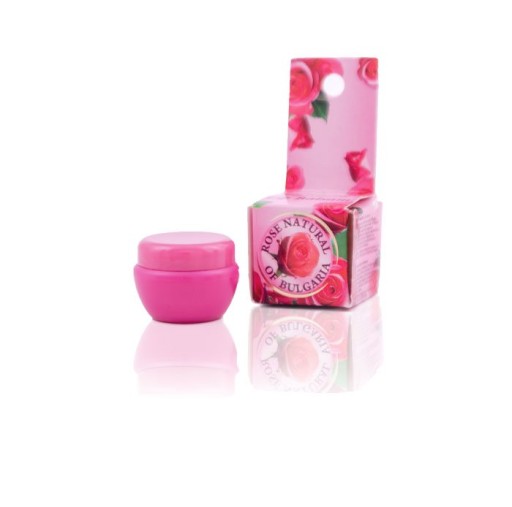 Rose Natural of Bulgaria ružový balzam na pery v tégliku 5 ml