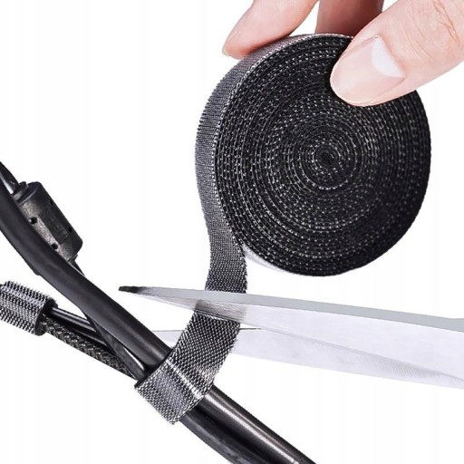 VELCRO PÁSKA VELCRO BAND KÁBLOVÝ ORGANIZÁTOR 20mm 5m