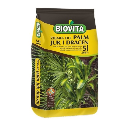Zemina pre palmy Yucca Dracaena a zelené rastliny 5l