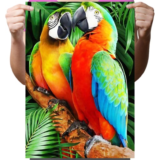DIAMANTOVÁ VÝŠIVKA Diamantová maľba 5d diamantová mozaika pre deti vtáčika