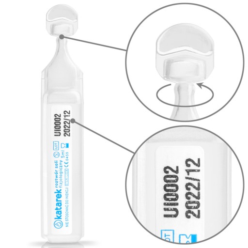 KATAREK SECURE + FYZIOLOGICKÁ SOĽ 20x5 ml