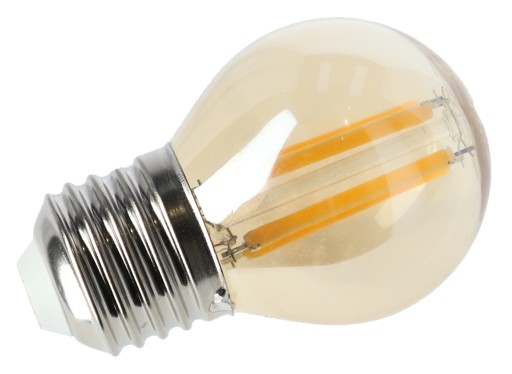 Ozdobná žiarovka E27 LED EDISON G45