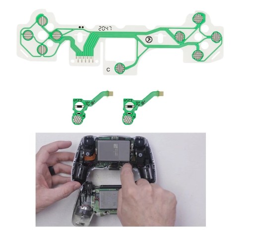 VODIVA FÓLIOVÁ PÁSKA PRE TLAČIDLÁ DUALSENSE PS5 V2 BDM-020