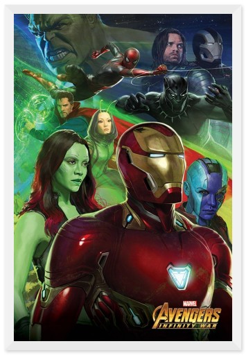 Plagát Avengers Infinity War Iron Man 61x91,5 cm