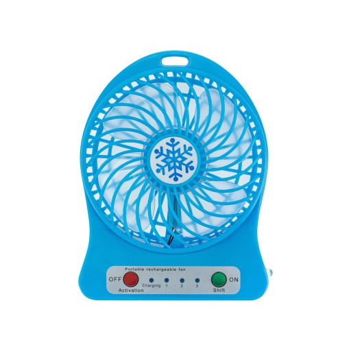 Mini ventilátor domáci stolný ventilátor USB 14 cm stojaci