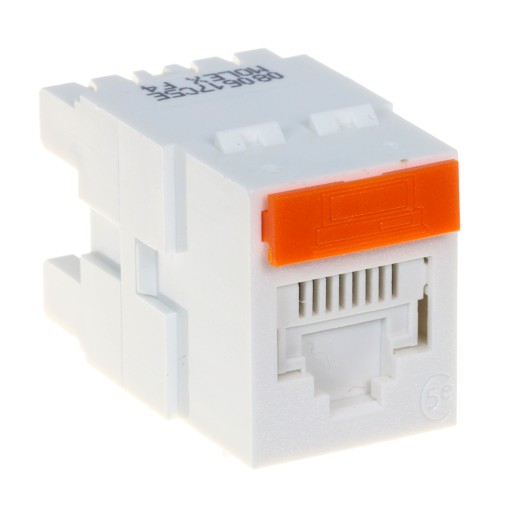 Štítok modulu MOLEX RJ45 DataGate oranžový