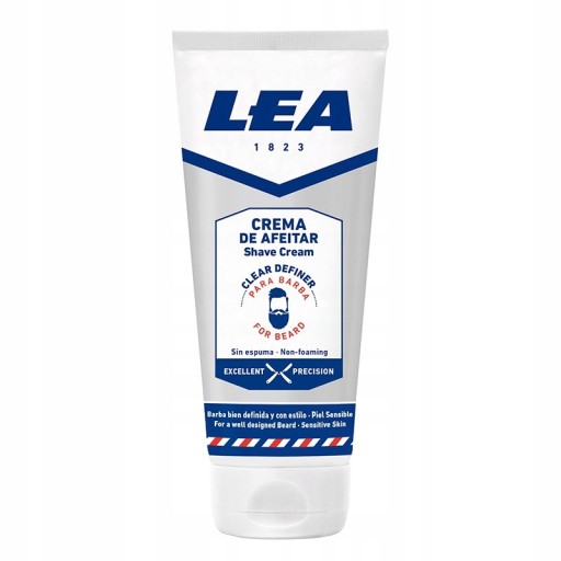 Nepenivý gél LEA na presné oholenie fúzov