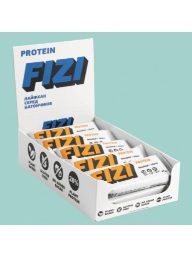 FIZI Proteínová tyčinka Lieskový orech+Čoko 45g