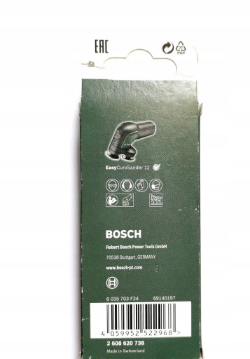 Bosch Leštiaci špongia pre EasyCurvSander12 40mm 6 ks