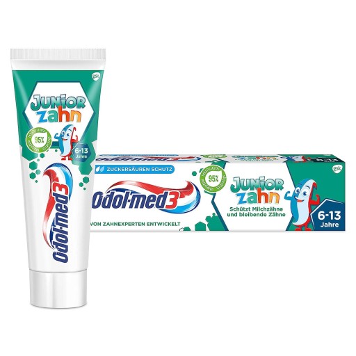 ODOL-MED3 DETSKÁ PASTA S FLUORIDOM 6-13 75ml DE