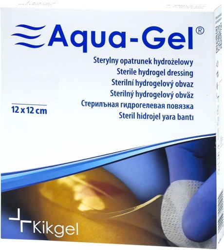 Hydrogélový obväz Aqua-Gel Kikgel 12x12cm