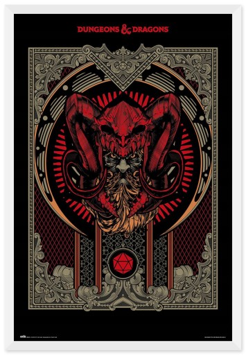 Plagát Dungeons and Dragons Handbook 61x91,5 cm