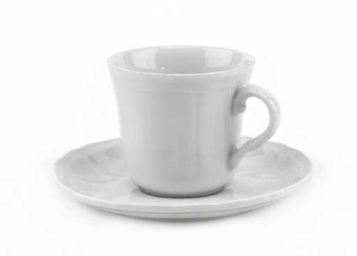Šálka 210 ml s podšálkou Castel White (41855)