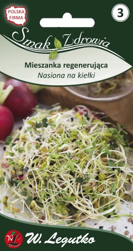 Semená na klíčky regeneračná zmes 20g Legutko
