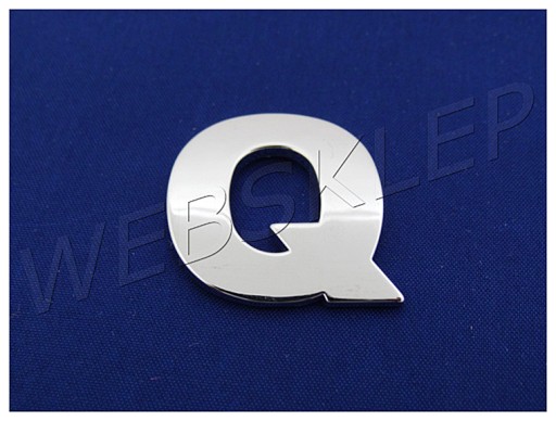 ZNAK PÍSMENO PÍSMENO ČÍSLO ČÍSLO CHROME Q Q T7H40
