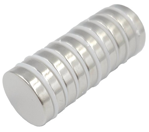 SILNÝ VALEC NEODYMOVÝ MAGNET 15x3 - SET 2 / NEODYMOVÉ MAGNETY /