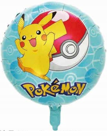 POKEMON GO PIKACHU FÓLIOVÁ NARODENINOVÝ BALÓN 45cm