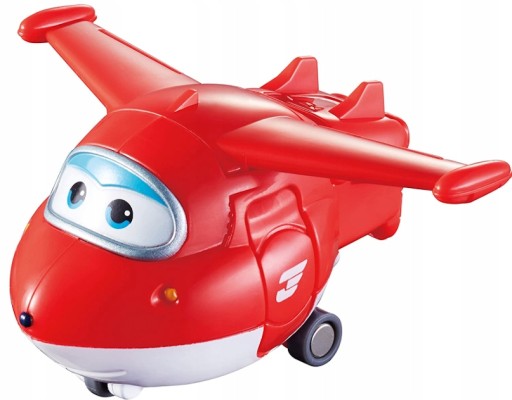 Super Wings transformačný robot Jett lietadlo 5cm