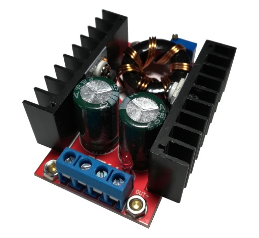 DC STEP UP 150W 12-35V stupňový menič